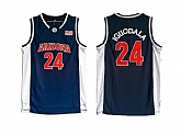 Arizona Wildcats #24 Andre Iguodala Navy College Basketball Jersey,baseball caps,new era cap wholesale,wholesale hats