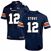 Auburn Tigers #12 Eli Stove Navy College Football Jersey DingZhi,baseball caps,new era cap wholesale,wholesale hats