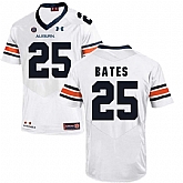 Auburn Tigers #25 Daren Bates White College Football Jersey DingZhi,baseball caps,new era cap wholesale,wholesale hats