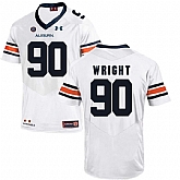 Auburn Tigers #90 Gabe Wright White College Football Jersey DingZhi,baseball caps,new era cap wholesale,wholesale hats