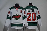 Minnesota Wild #20 Ryan Suter White Adidas Stitched Jersey,baseball caps,new era cap wholesale,wholesale hats