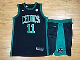 Nike Boston Celtics #11 Kyrie Irving Black Swingman Stitched NBA Jersey(With Shorts),baseball caps,new era cap wholesale,wholesale hats