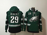 Philadelphia Eagles #29 LeGarrette Blount Green All Stitched Hooded Sweatshirt,baseball caps,new era cap wholesale,wholesale hats