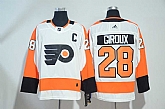 Philadelphia Flyers #28 Claude Giroux White Adidas Stitched Jersey,baseball caps,new era cap wholesale,wholesale hats