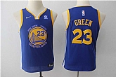 Youth Nike Golden State Warriors #23 Draymond Green Blue Swingman Stitched NBA Jersey,baseball caps,new era cap wholesale,wholesale hats