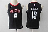 Youth Nike Rockets #13 James Harden Black Swingman Stitched NBA Jersey,baseball caps,new era cap wholesale,wholesale hats