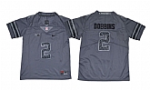 Youth Ohio State Buckeyes #2 J.K. Dobbins Dark Gray College Football Jersey,baseball caps,new era cap wholesale,wholesale hats