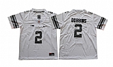 Youth Ohio State Buckeyes #2 J.K. Dobbins White College Football Jersey,baseball caps,new era cap wholesale,wholesale hats