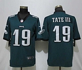 Nike Eagles 19 Golden Tate III Green Vapor Untouchable Limited Jersey,baseball caps,new era cap wholesale,wholesale hats