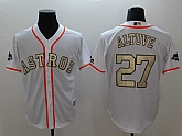 Astros 27 Jose Altuve White 2017 World Series Champions Cool Base Player baseball Jerseys,baseball caps,new era cap wholesale,wholesale hats