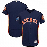 Customized Men's Astros Navy 2018 Spring Training Flexbase Jersey,baseball caps,new era cap wholesale,wholesale hats