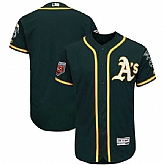 Customized Men's Athletics Green 2018 Spring Training Flexbase Jersey,baseball caps,new era cap wholesale,wholesale hats