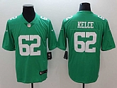 Nike Eagles 62 Jason Kelce Green Throwback Vapor Untouchable Player Limited Jersey,baseball caps,new era cap wholesale,wholesale hats