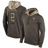 Nike Falcons 2 Matt Ryan Men's Olive Salute To Service Pullover Hoodie,baseball caps,new era cap wholesale,wholesale hats