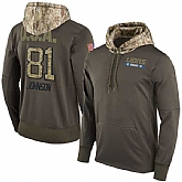 Nike Lions 81 Calvin Johnson Men's Olive Salute To Service Pullover Hoodie,baseball caps,new era cap wholesale,wholesale hats