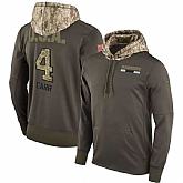 Nike Raiders 4 Derek Carr Men's Olive Salute To Service Pullover Hoodie,baseball caps,new era cap wholesale,wholesale hats