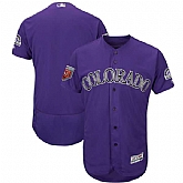 Rockies Blank Purple 2018 Spring Training Flexbase baseball Jerseys,baseball caps,new era cap wholesale,wholesale hats