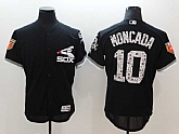White Sox 10 Yoan Moncada Black 2018 Spring Training Flexbase baseball Jerseys,baseball caps,new era cap wholesale,wholesale hats