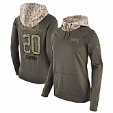 Women Nike Giants 20 Janoris Jenkins Olive Salute To Service Pullover Hoodie,baseball caps,new era cap wholesale,wholesale hats