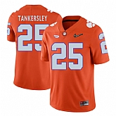 Clemson Tigers #25 Cordrea Tankersley Orange With Diamond Logo College Football Jersey DingZhi,baseball caps,new era cap wholesale,wholesale hats
