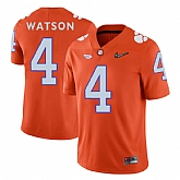 Clemson Tigers #4 DeShaun Watson Orange With Diamond Logo College Football Jersey DingZhi,baseball caps,new era cap wholesale,wholesale hats