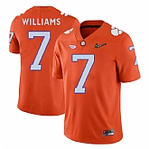 Clemson Tigers #7 Mike Williams Orange With Diamond Logo College Football Jersey DingZhi,baseball caps,new era cap wholesale,wholesale hats