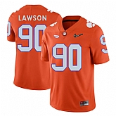 Clemson Tigers #90 Shaq Lawson Orange With Diamond Logo College Football Jersey DingZhi,baseball caps,new era cap wholesale,wholesale hats