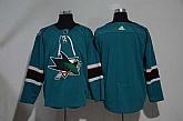 Customized Men's San Jose Sharks Any Name & Number Teal Adidas Stitched Jersey,baseball caps,new era cap wholesale,wholesale hats