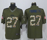 Nike Jacksonville Jaguars #27 Leonard Fournette Olive Salute To Service Limited Jersey,baseball caps,new era cap wholesale,wholesale hats