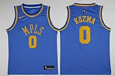 Nike Los Angeles Lakers #0 Kyle Kuzma Light Blue Throwback Swingman Jersey,baseball caps,new era cap wholesale,wholesale hats