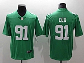 Nike Philadelphia Eagles #91 Fletcher Cox Green Throwback Vapor Untouchable Player Limited Jersey,baseball caps,new era cap wholesale,wholesale hats