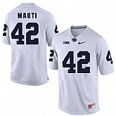 Penn State Nittany Lions #42 Michael Mauti White College Football Jersey DingZhi,baseball caps,new era cap wholesale,wholesale hats