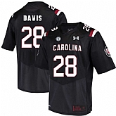 South Carolina Gamecocks #28 Mike Davis Black College Football Jersey DingZhi,baseball caps,new era cap wholesale,wholesale hats