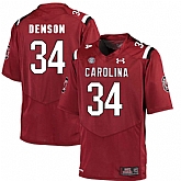 South Carolina Gamecocks #34 Mon Denson Red College Football Jersey DingZhi,baseball caps,new era cap wholesale,wholesale hats