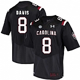 South Carolina Gamecocks #8 Randrecous Davis Black College Football Jersey DingZhi,baseball caps,new era cap wholesale,wholesale hats