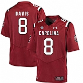 South Carolina Gamecocks #8 Randrecous Davis Red College Football Jersey DingZhi,baseball caps,new era cap wholesale,wholesale hats