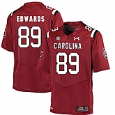 South Carolina Gamecocks #89 Bryan Edwards Red College Football Jersey DingZhi,baseball caps,new era cap wholesale,wholesale hats