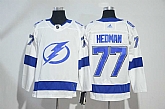 Tampa Bay Lightning #77 Victor Hedman White Adidas Stitched Jersey,baseball caps,new era cap wholesale,wholesale hats