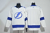Tampa Bay Lightning Blank White Adidas Stitched Jersey,baseball caps,new era cap wholesale,wholesale hats