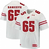 Wisconsin Badgers #65 Ryan Ramczyk White College Football Jersey DingZhi,baseball caps,new era cap wholesale,wholesale hats