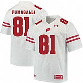 Wisconsin Badgers #81 Troy Fumagalli White College Football Jersey DingZhi,baseball caps,new era cap wholesale,wholesale hats