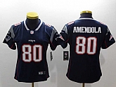 Women Nike New England Patriots #80 Danny Amendola Navy Vapor Untouchable Player Limited Jersey,baseball caps,new era cap wholesale,wholesale hats