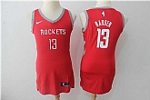 Women Nike Rockets #13 James Harden Red Swingman Jersey,baseball caps,new era cap wholesale,wholesale hats