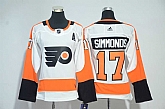 Women Philadelphia Flyers #17 Wayne Simmonds White Adidas Stitched Jersey,baseball caps,new era cap wholesale,wholesale hats