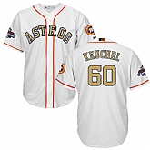 Astros #60 Dallas Keuchel White 2018 Gold Program Cool Base Jersey,baseball caps,new era cap wholesale,wholesale hats