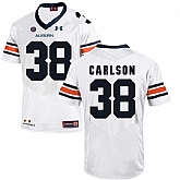 Auburn Tigers 38 Daniel Carlson White College Football Jersey DingZhi,baseball caps,new era cap wholesale,wholesale hats