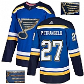 Blues 27 Alex Pietrangelo Blue Glittery Edition Adidas Jersey,baseball caps,new era cap wholesale,wholesale hats