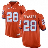 Clemson Tigers 28 Tavien Feaster Orange College Football Jersey DingZhi,baseball caps,new era cap wholesale,wholesale hats
