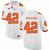Clemson Tigers 72 Christian Wilkins WhiteCollege Football Jersey DingZhi,baseball caps,new era cap wholesale,wholesale hats