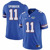 Florida Gators 11 Steve Spurrier Blue College Football Jersey DingZhi,baseball caps,new era cap wholesale,wholesale hats